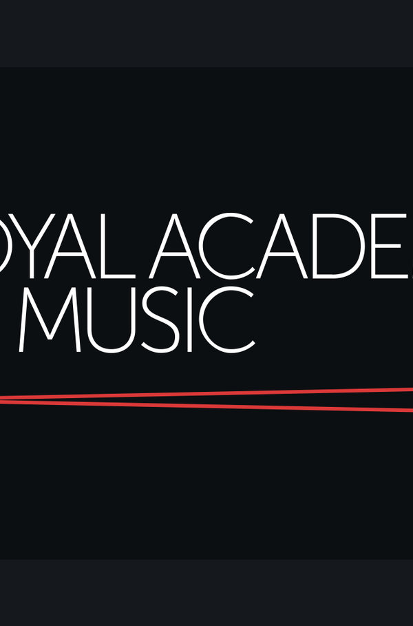 Logo with text 'Royal Academy of Music'.