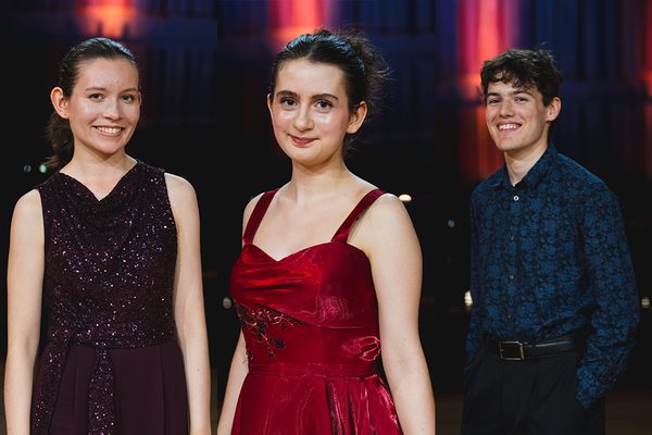 Musicians at the BBC Young Musician competition