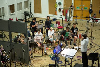 Students record an album at Abbey Road Studios
