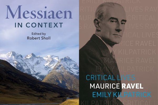 Front cover images of Critical Lives and Messiaen in Context