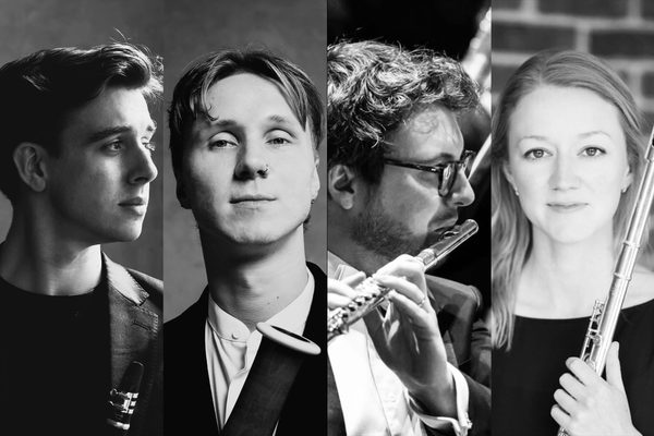 Headshots of James Gilbert, Patrick Bolton, Oliver Roberts and Amy Yule