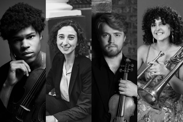 Left to right headshots of: Braimah Kenneh-Mason, Michal Oren, Charlie Lovell-Jones, Amelia Lewis