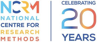 A coloured logo for the National Centre for Research Methods