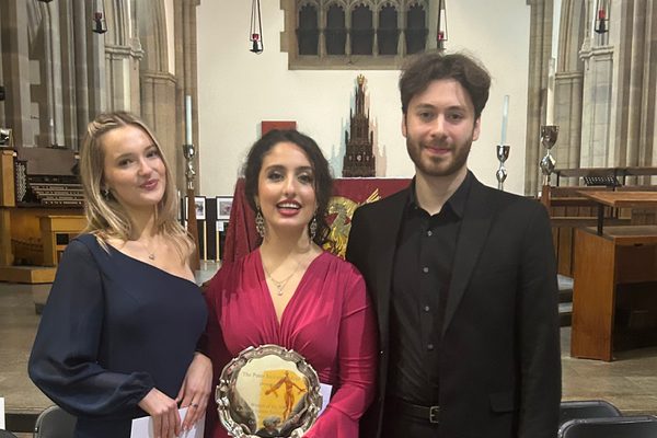 Academy Students receive the Kathleen Ferrier Society Bursary
