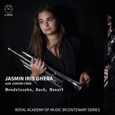 Image of the album artwork for 'Mendelssohn, Bach, Mozart' by Jasmin Iris Ghera