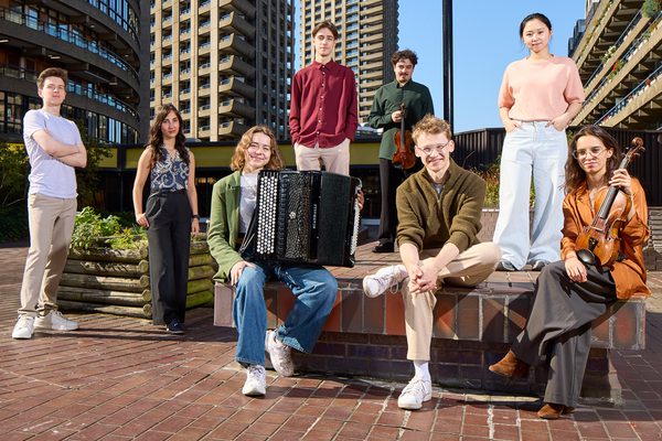 Academy Performers pose for camera