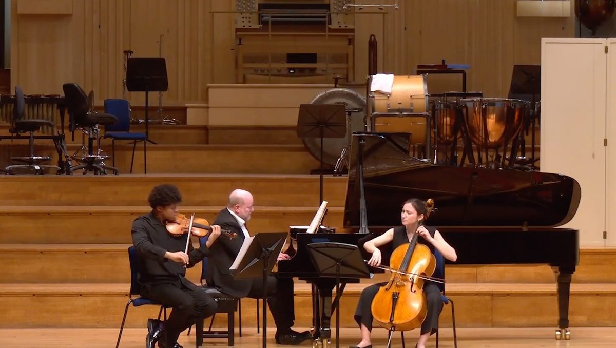 Junior Academy Chamber Music Day: Fauré Trio in D Minor with Braimah Kanneh-Mason.