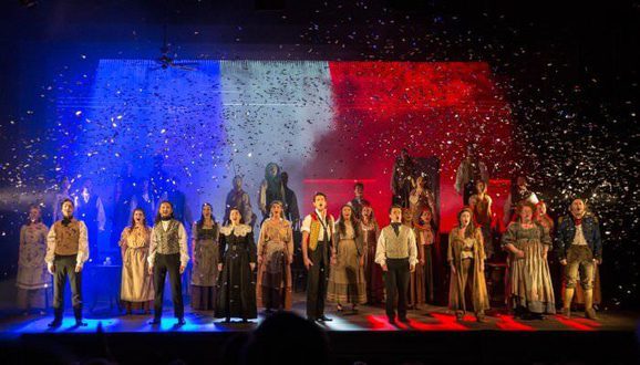 A scene from Les Miserables