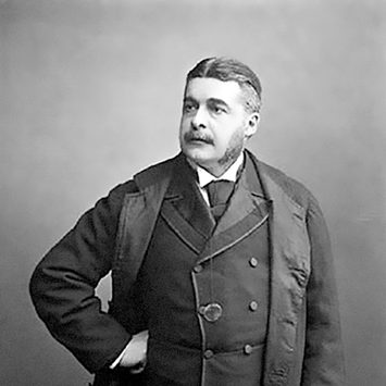 Portrait of Arthur Sullivan.