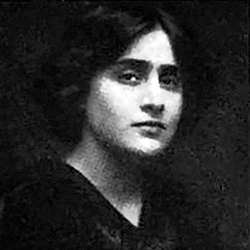 Portrait of Myra Hess.