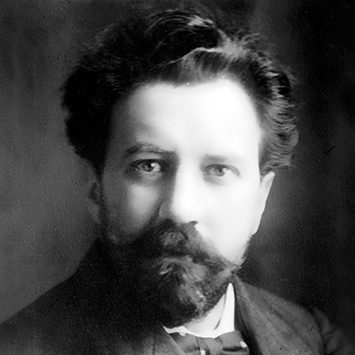 Portrait of Sir Henry Wood.