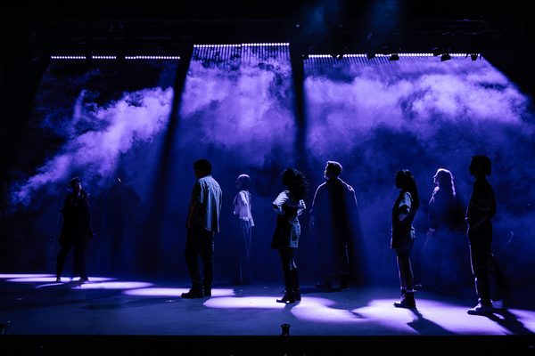The Academy's Musical Theatre mid-scene.
