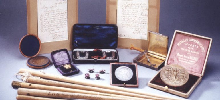 Artifacts and letters from the Academy's composer archive.