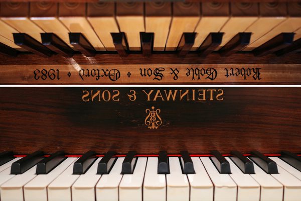 Closeup of a keyboard.