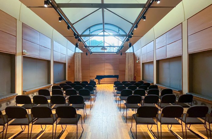 David Josefowitz Recital Hall, empty.