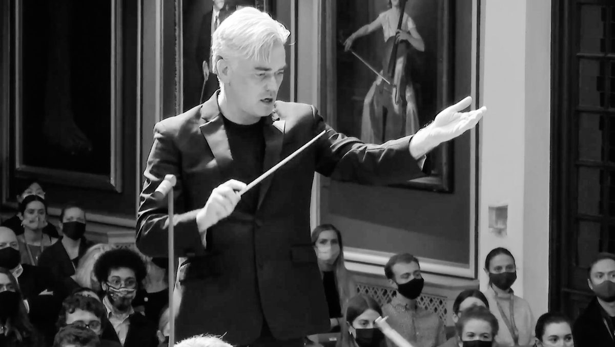 Academy Symphony Orchestra performs Tippetts Symphony No 2 conducted by Edward Gardner.