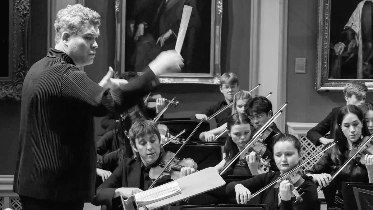Academy Symphony Orchestra performs Bruckners Symphony No 7 mvt 1 with Ryan Wigglesworth.