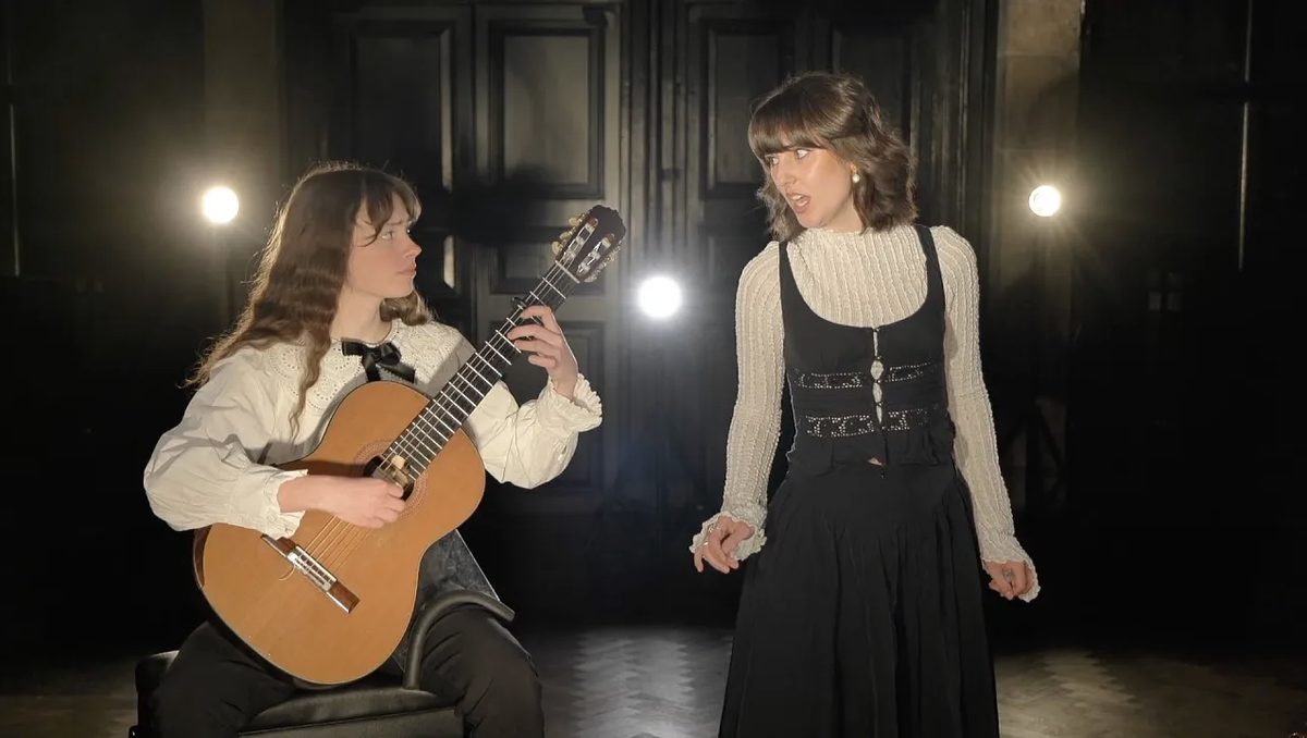 A guitarist and vocalist.