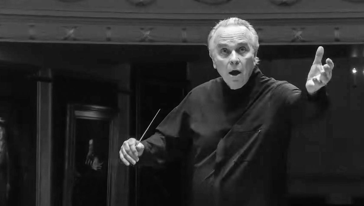 Mark Elder in concert, conducting.