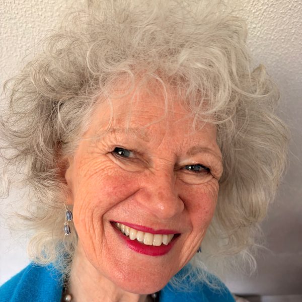 Ann Barnard smiles to camera