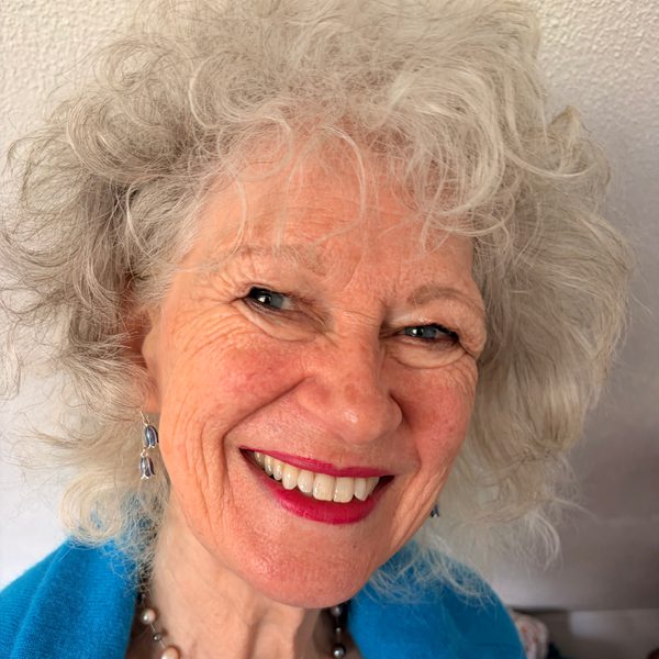 Ann Barnard smiles to camera.