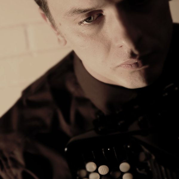 Headshot of accordionist Borut Zagoranski