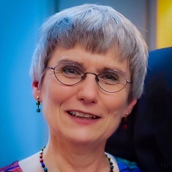 Cathy Elliot smiles for camera.