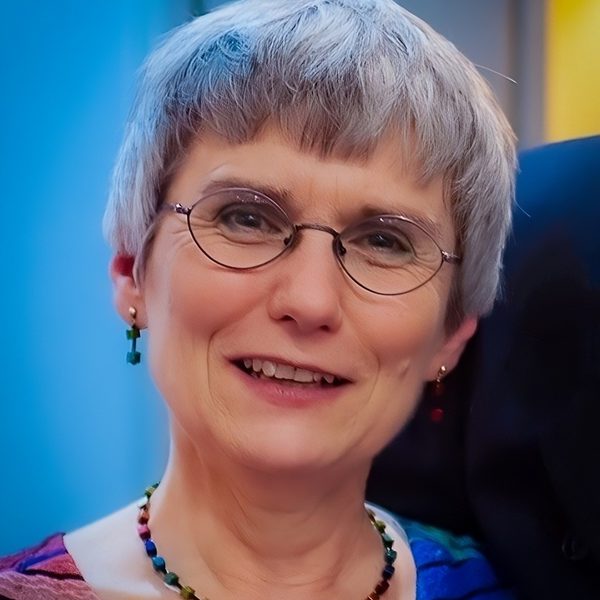 Cathy Elliot smiles for camera