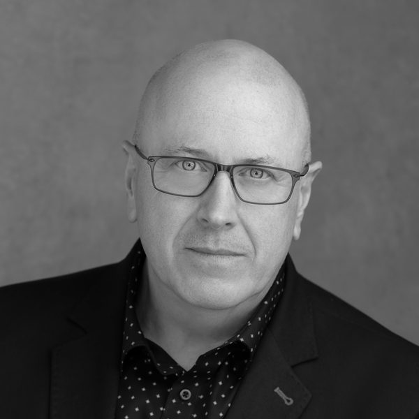 Portrait of Daniel Bowling looking to camera.