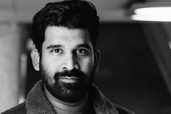 Darwin Prakesh smiling to camera.