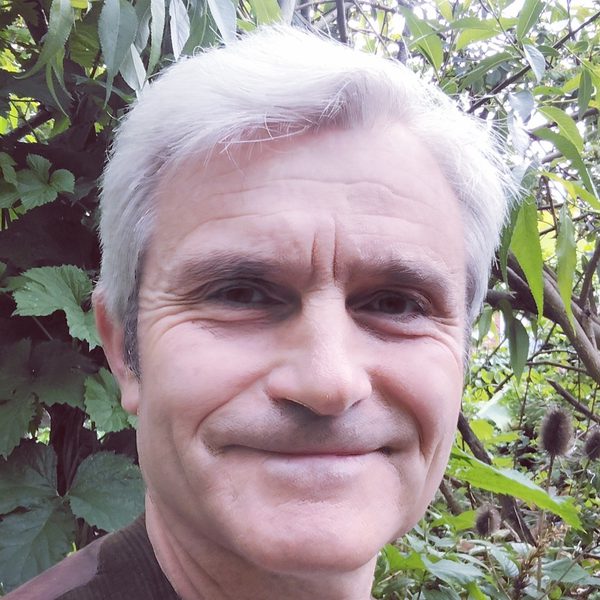 David Antrobus smiles to camera