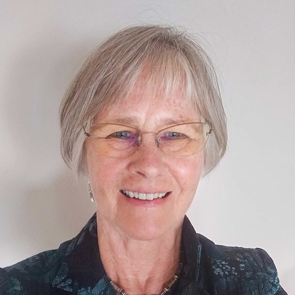 Portrait of Dorothea Magonet smiling to camera.