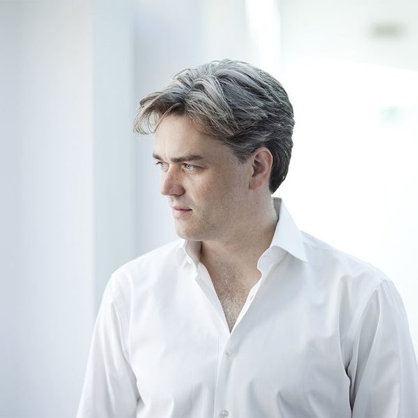 Portrait of Edward Gardner, looking pensively.