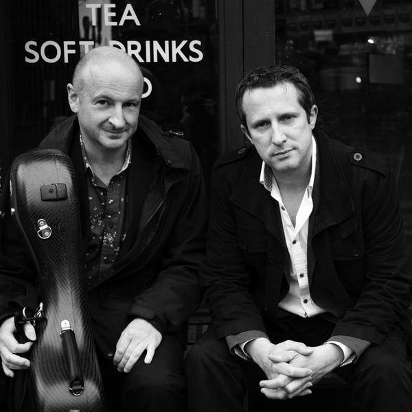 Eden Stell guitar duo portrait.