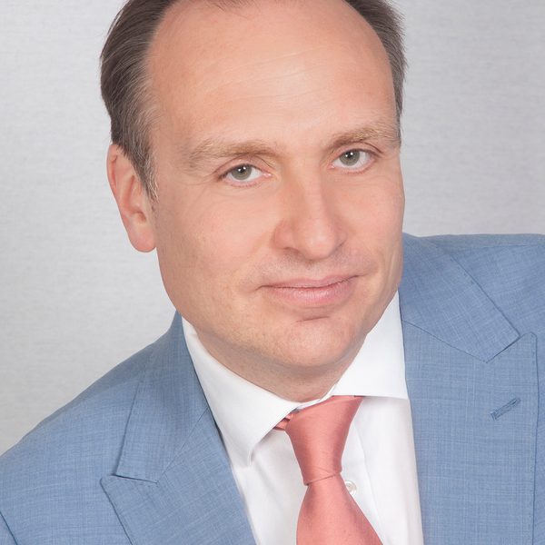 Portrait of Fredrick Stocken smiling to camera