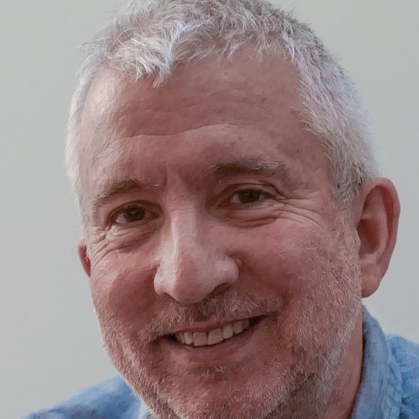 Gerard McBurney looks to camera.