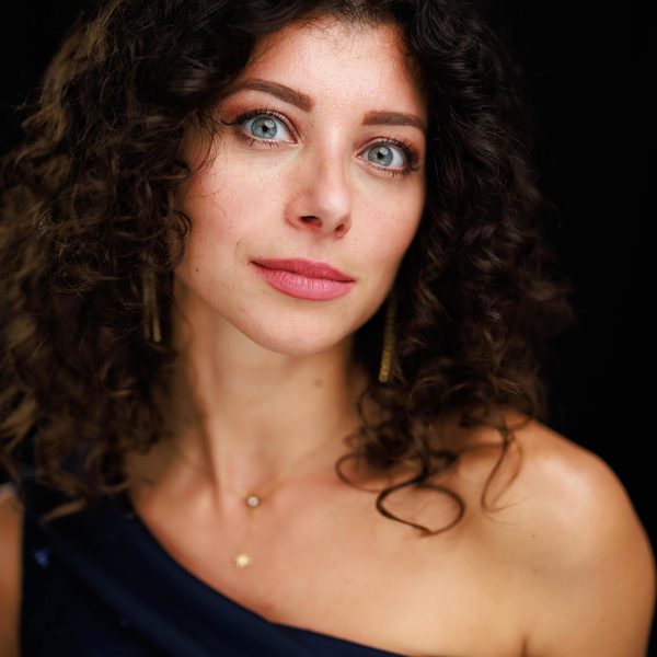 Portrait of Giulia Laudano looking to camera