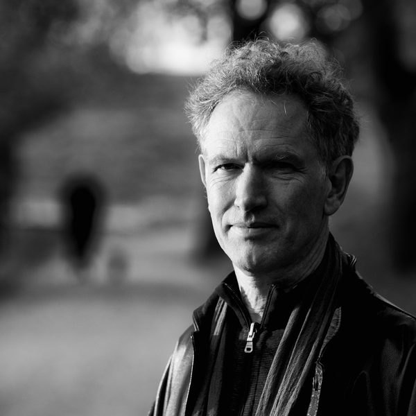 Hans Abrahamsen looks to camera.