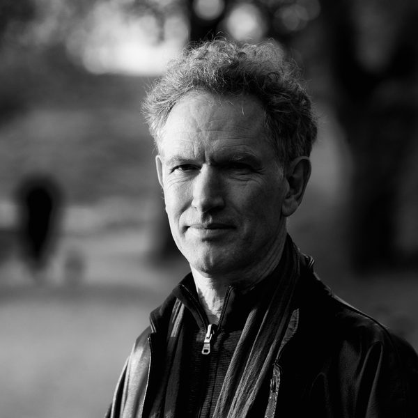 Hans Abrahamsen looks to camera.