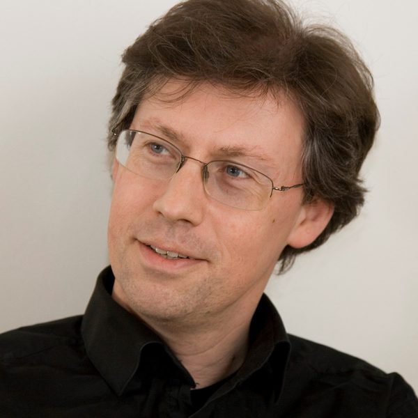 Ian Fountain looks off camera
