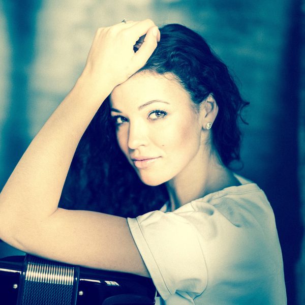 Headshot of Accordionist Ksenija Sidorova.