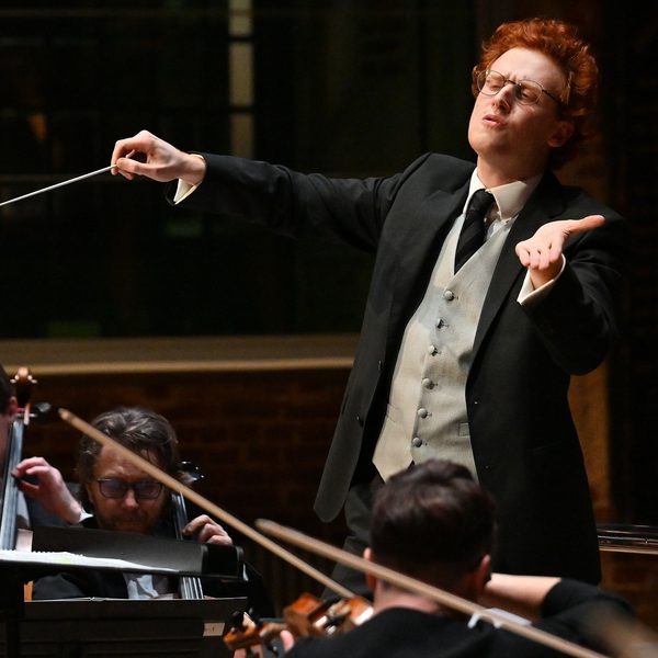 Nicolo Foron conducting.