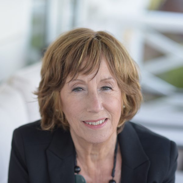 Norma Winstone smiles to camera